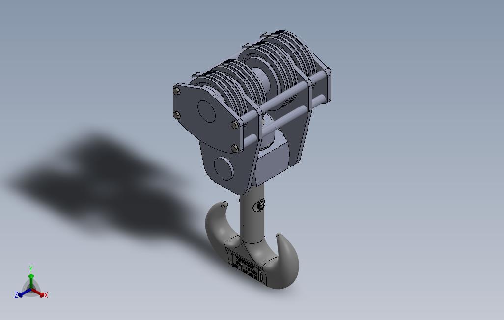 hook_block._1_SOLIDWORKS 2013_模型图纸免费下载 – 懒石网