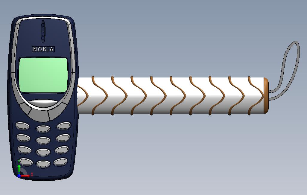 乔尼米尔(Mjolnir)3310_1 正面视图
