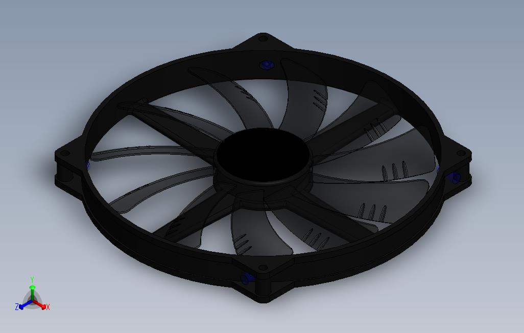 AeroCoolSilentMaster200mm静音风扇_1