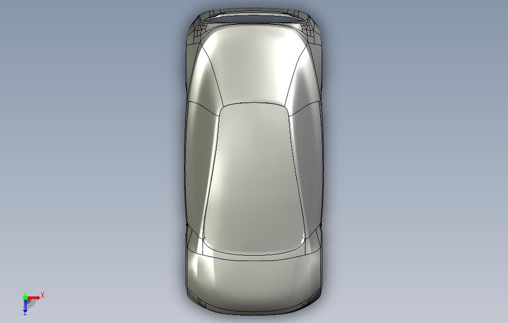 CR-XPoly转换为NURBS_nurbs 俯视图