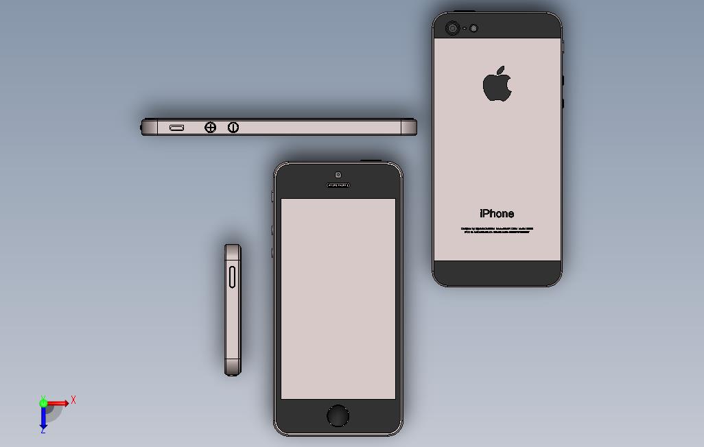 AppleiPhone5s_6 俯视图
