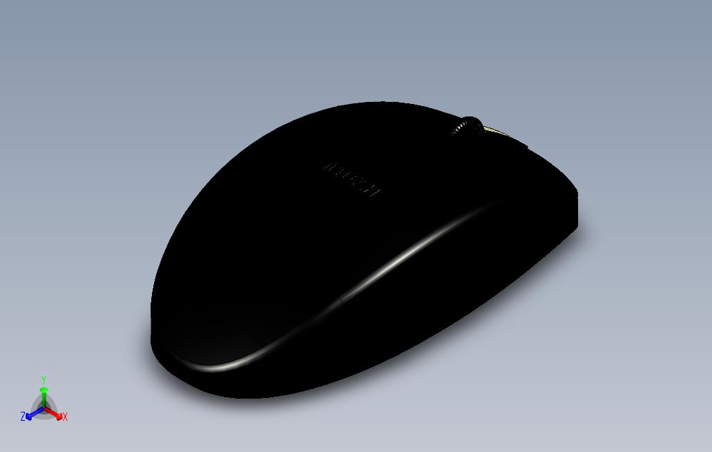 A4TECH无线鼠标原型仅限外部形状