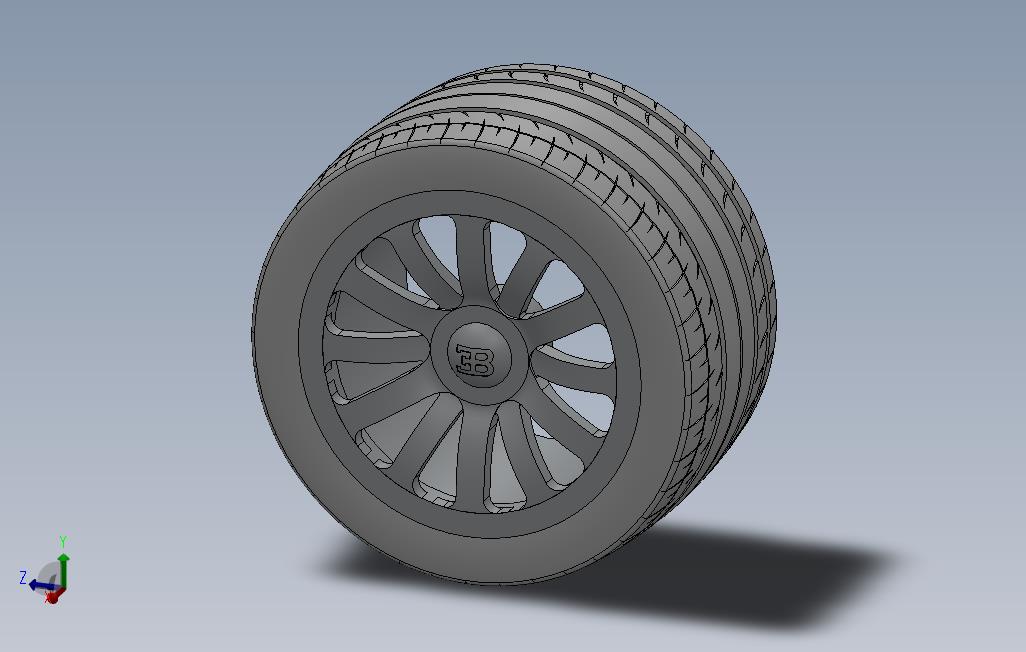 BugattiVeyron轮子_wheel
