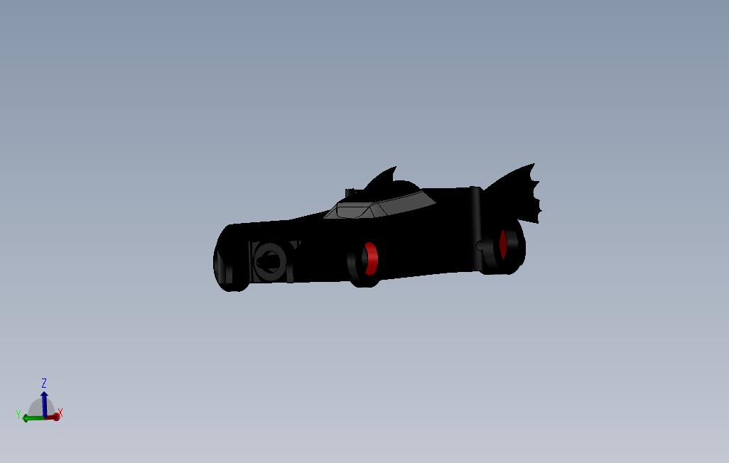 Batmobile框架_SOLIDWORKS 2013_模型图纸免费下载 – 懒石网
