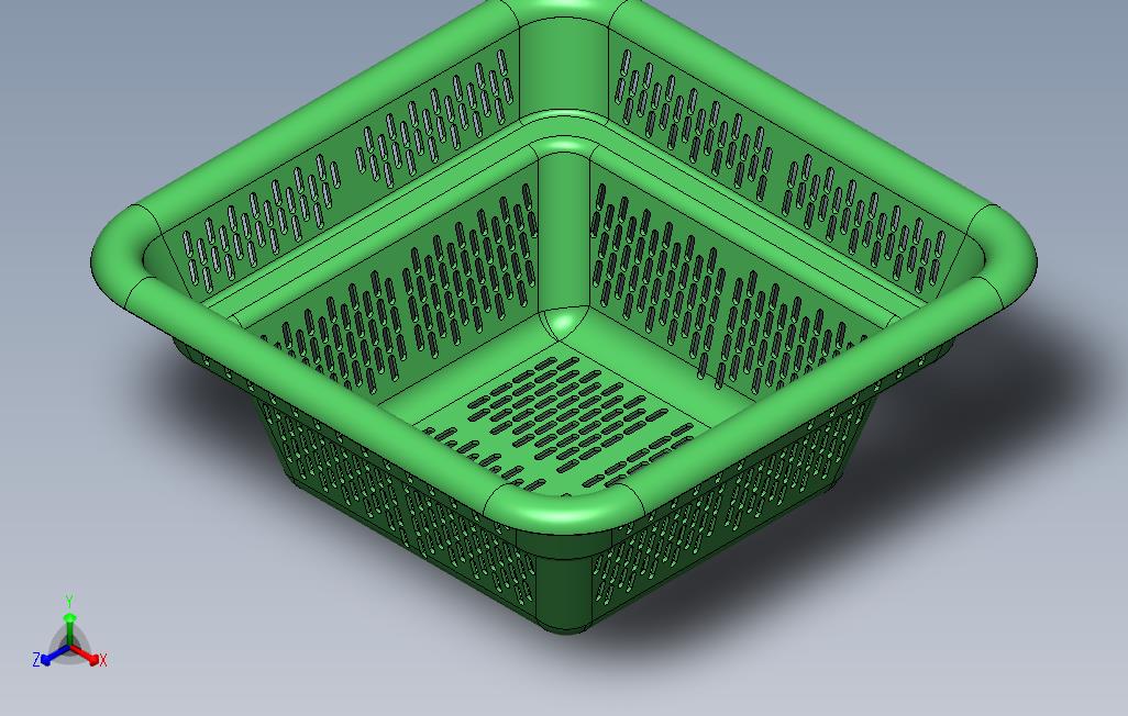 3d建模篮子