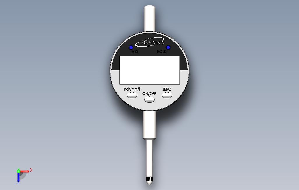 Igaging数字拨号指示灯WBALLPOINTTIP 主视图