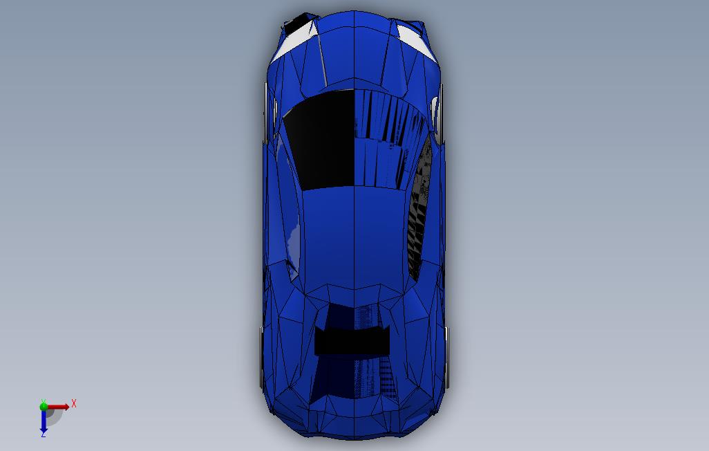 LamborghiniAntareador_23 俯视图