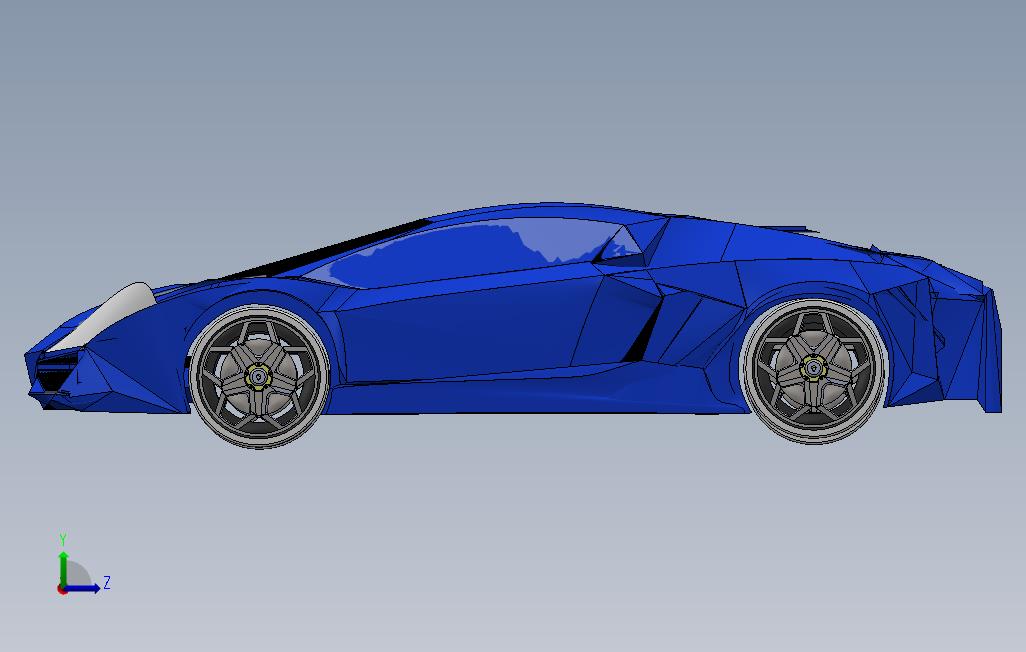 LamborghiniAntareador_23 左侧视图