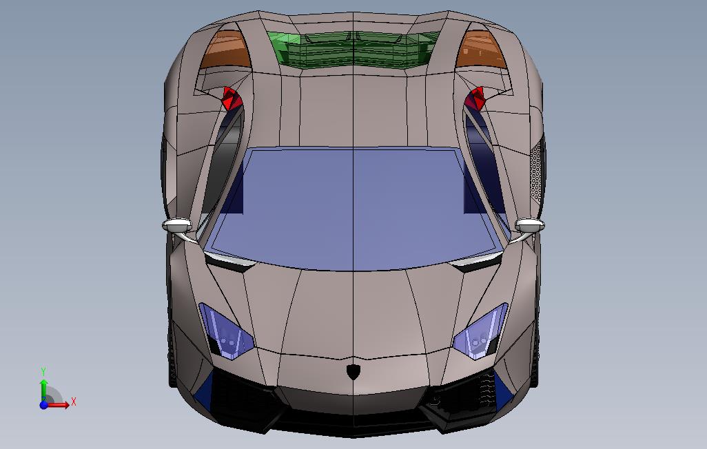 LamborghiniAntareador_68 正面视图