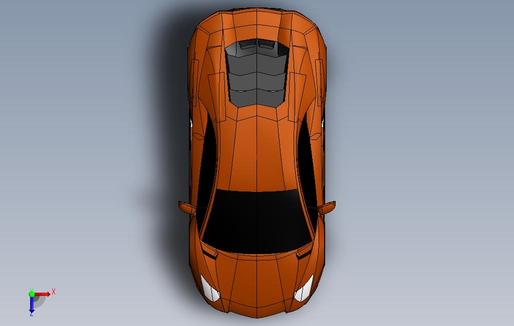 LamborghiniAntareador_73 俯视图