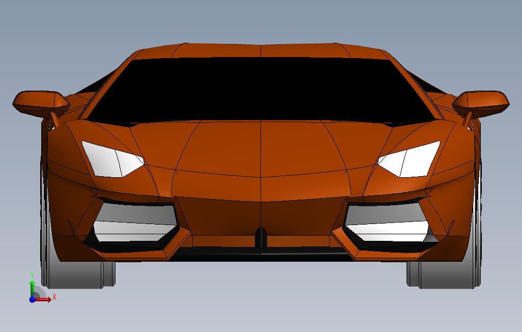 LamborghiniAntareador_73 正面视图