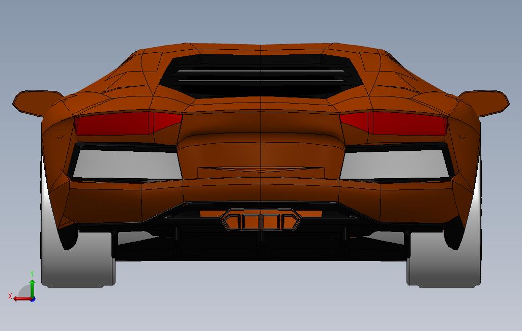LamborghiniAntareador_73 背面视图