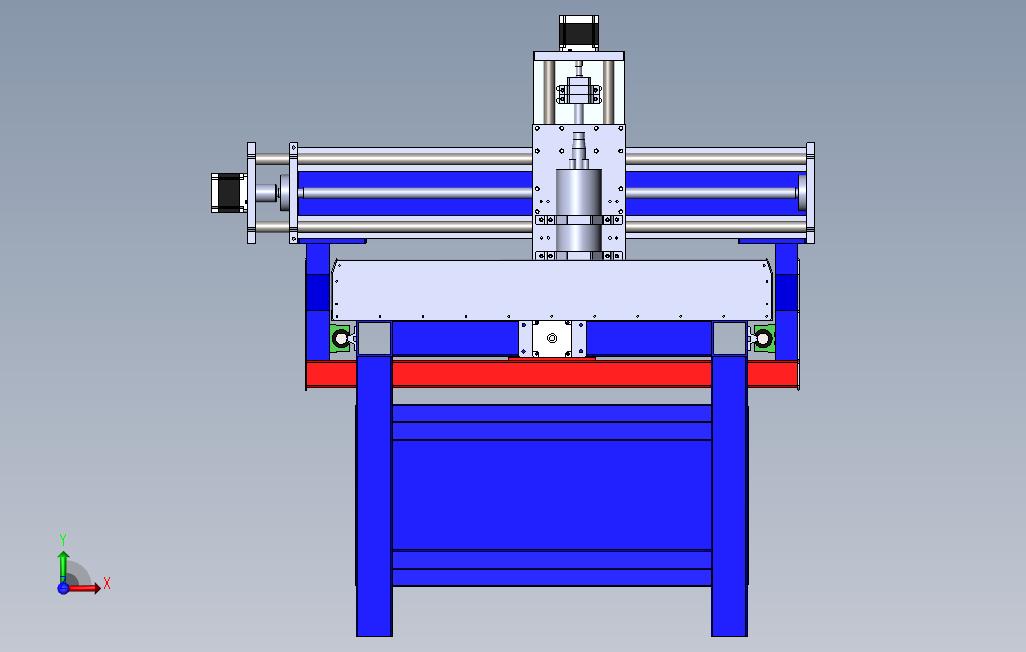 mill1200x800x1503kw 正面视图