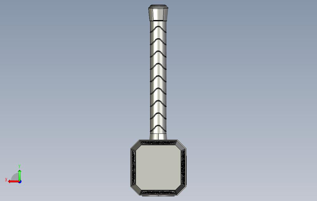 Mjolnir_10 背面视图