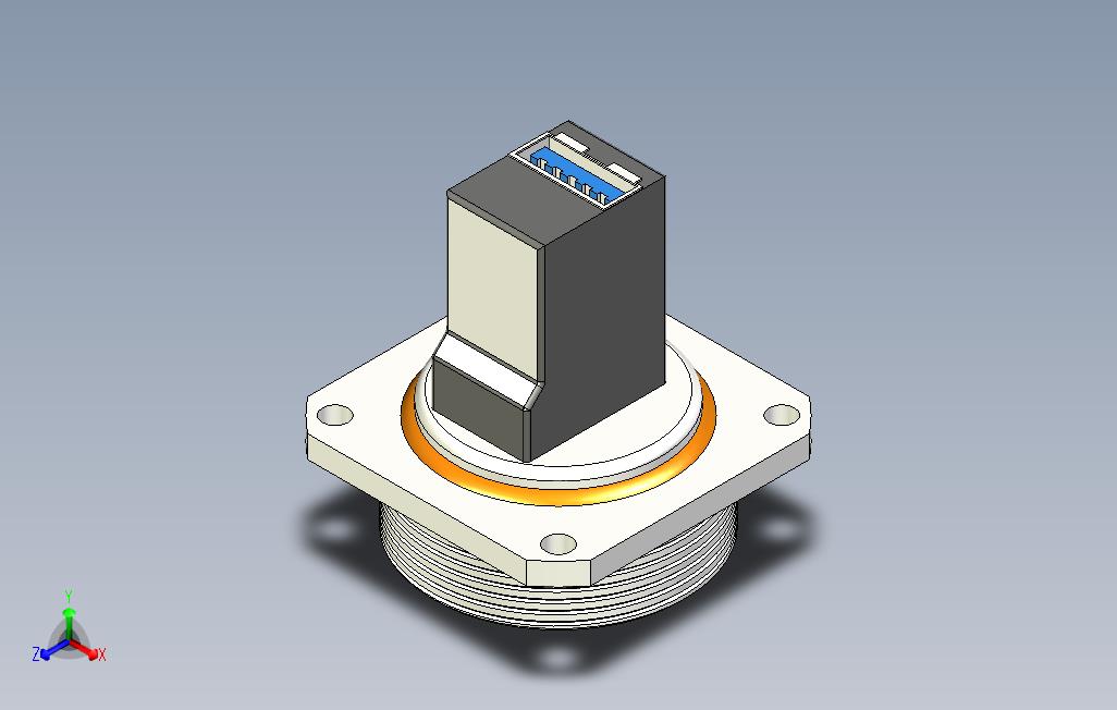 PanelMount30typeaUSB连接器