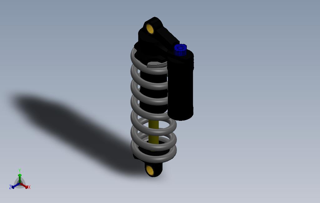 Rockshox生动的减震器