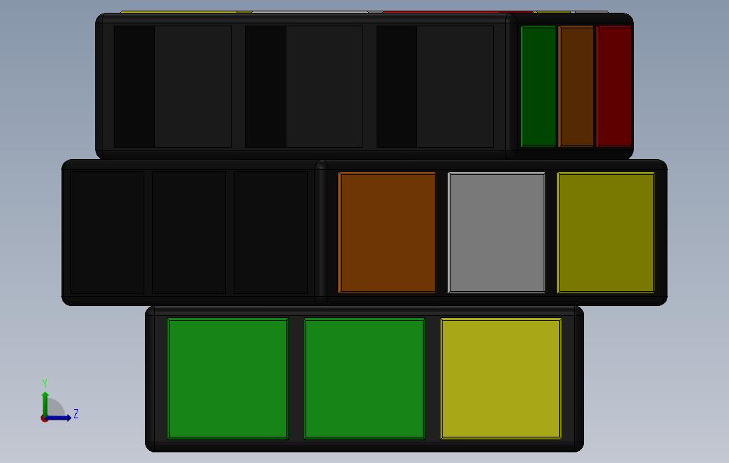 Rubik的立方体书自我_SOLIDWORKS 2014_模型图纸免费下载 – 懒石网