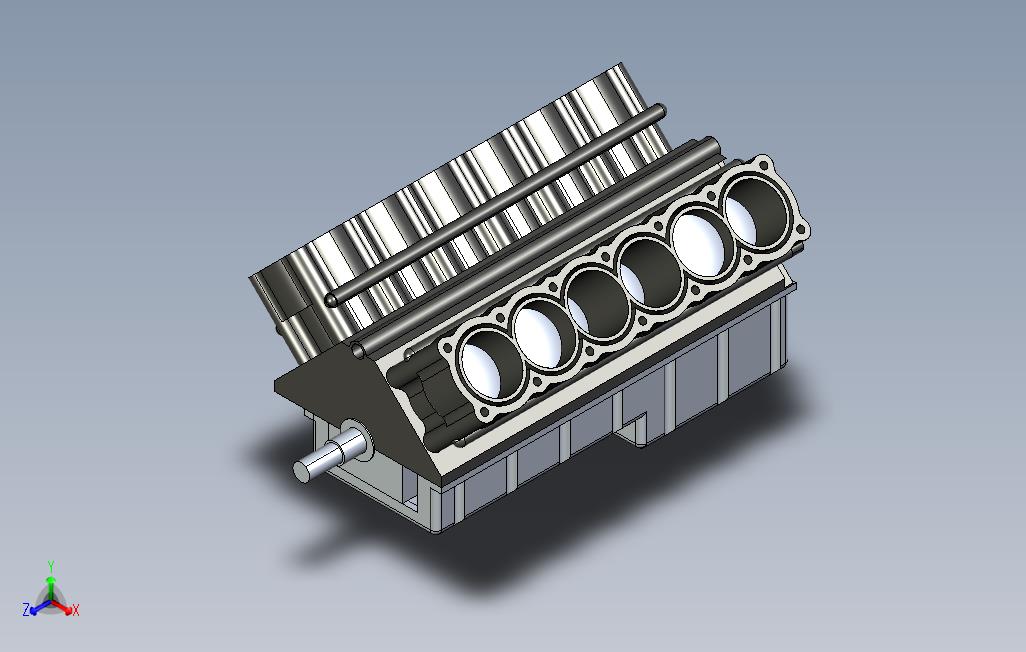 V12发动机下部组件_assembly