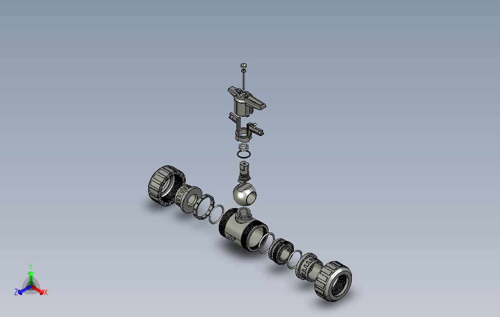 1英寸Polyprop球阀_valve