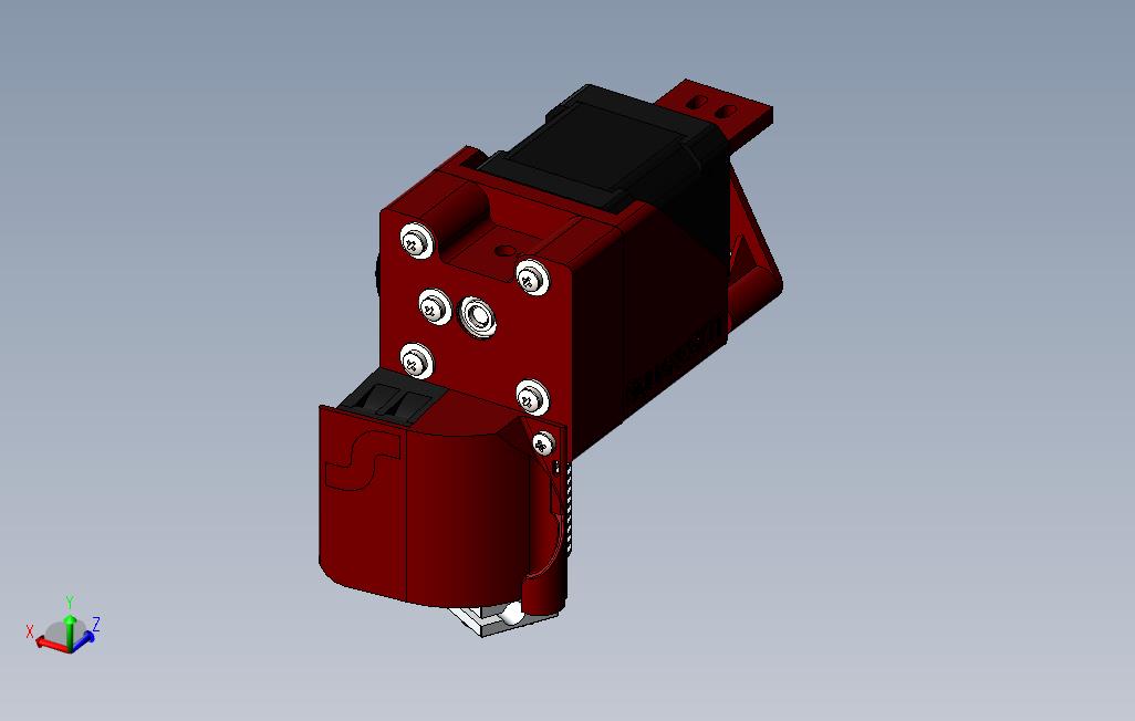 Squarebot挤出机MK8