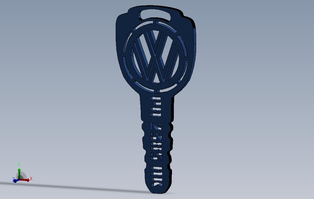 VWCarLogoKeychain选项2