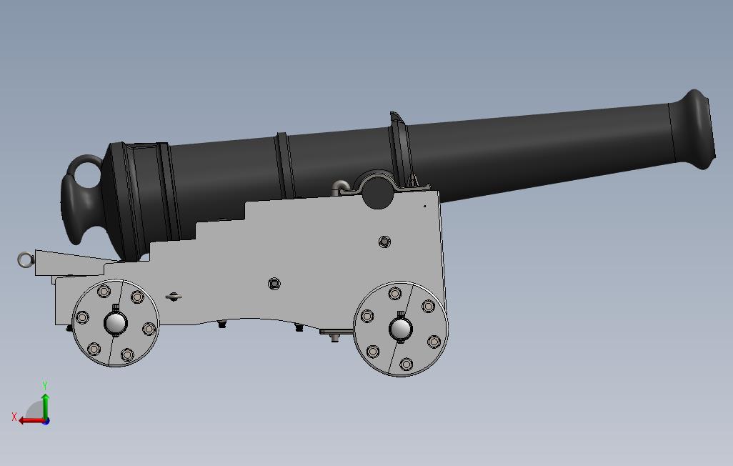 24磅重炮_cannon_SOLIDWORKS 2013_模型图纸免费下载 – 懒石网