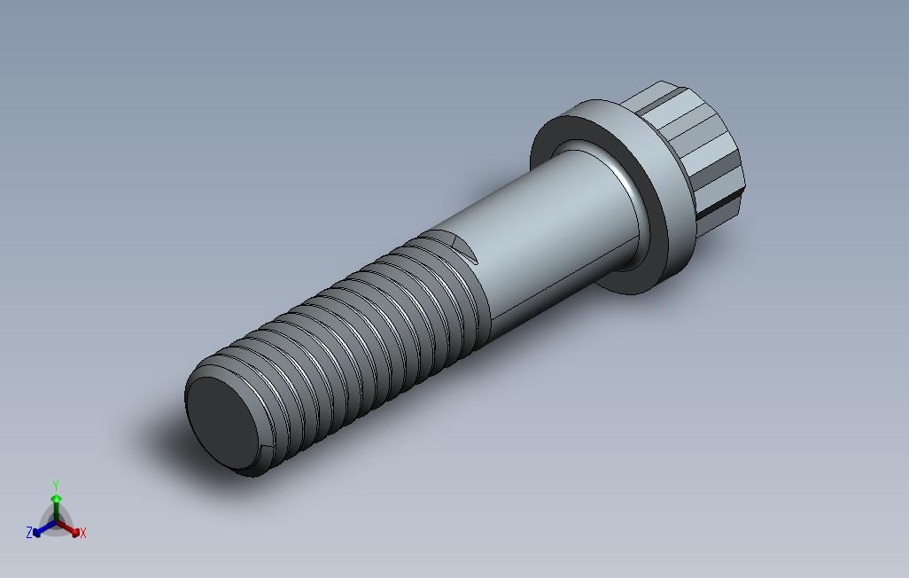 12点法兰螺钉_screw