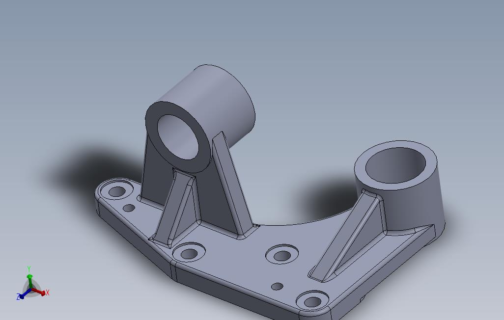 3D从蓝图的建模solidworks教程练习8_2