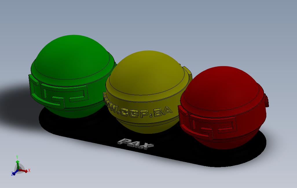 3D打印CGP球PAX