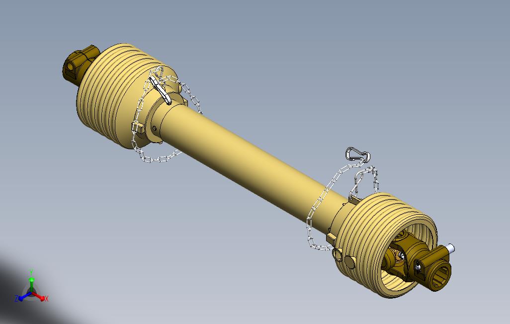 Cardan800mm关闭_fechado