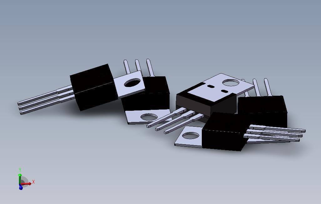 LM317电压调节器计算机风扇速度控制
