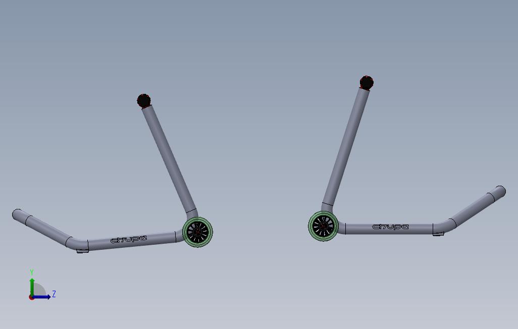 PinkiStand由Chupe设计 左侧视图