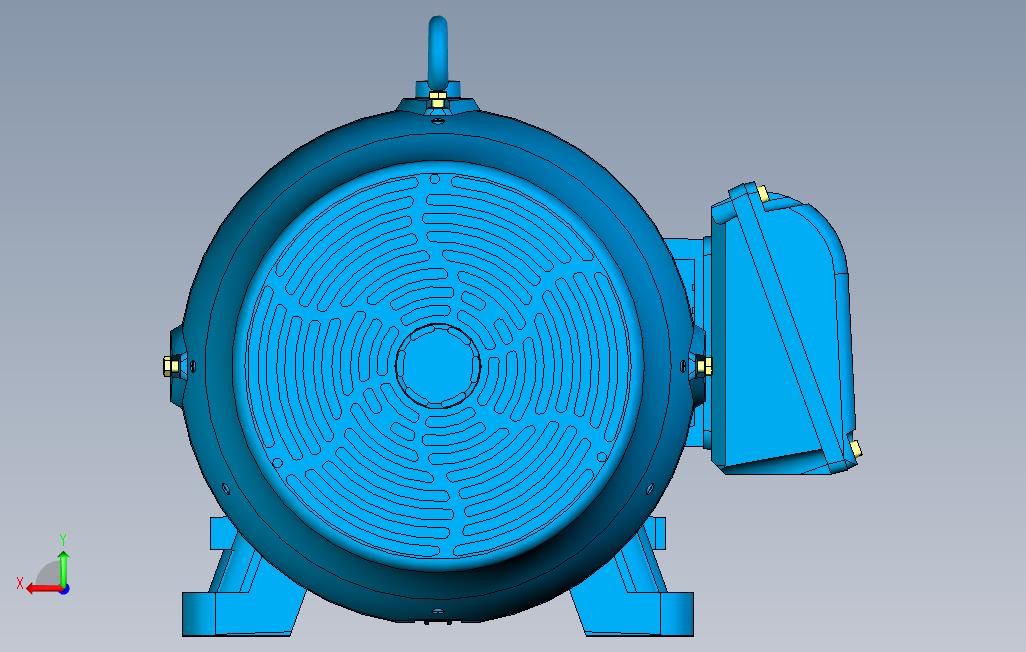 WEG电动机324T_Inventor_模型图纸免费下载 – 懒石网