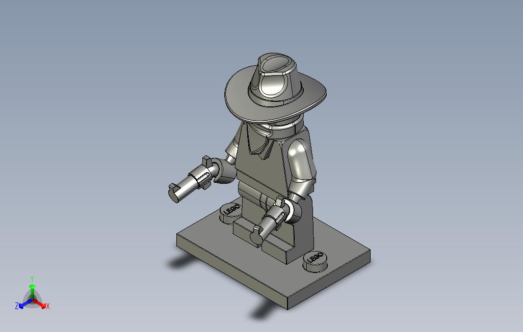 乐高匪徒小型_minifigure