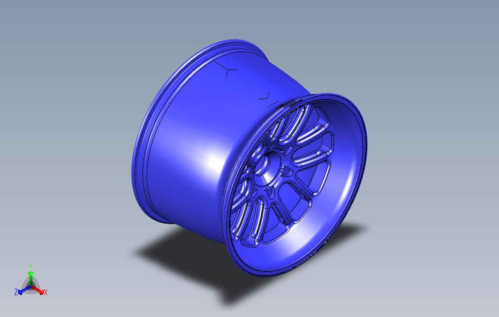 LMP1滚轮边缘18x12英寸V16后
