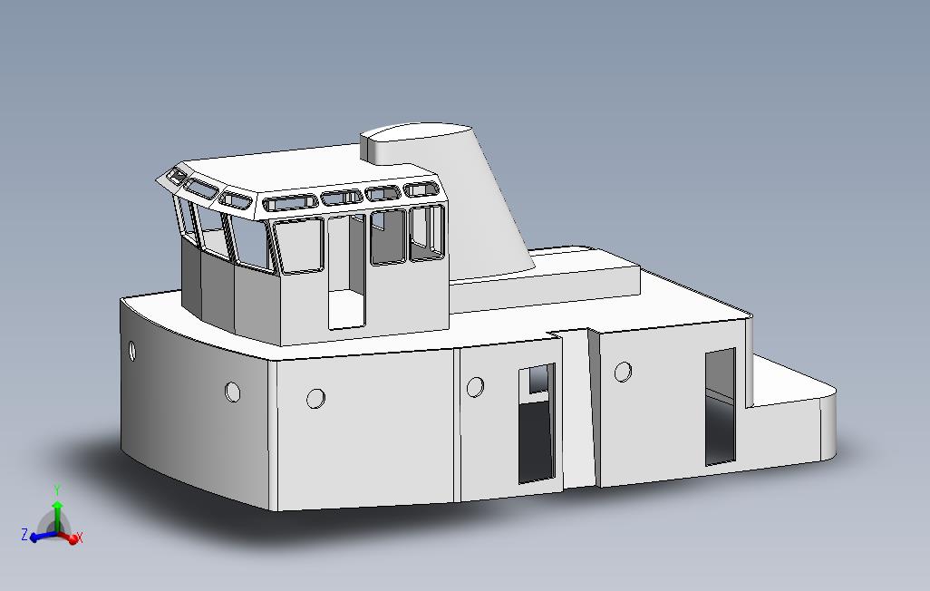 RC港口拖曳3D打印