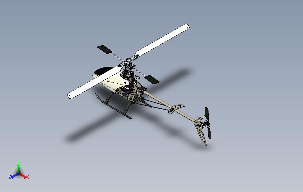 HK450RC直升机_helicopter