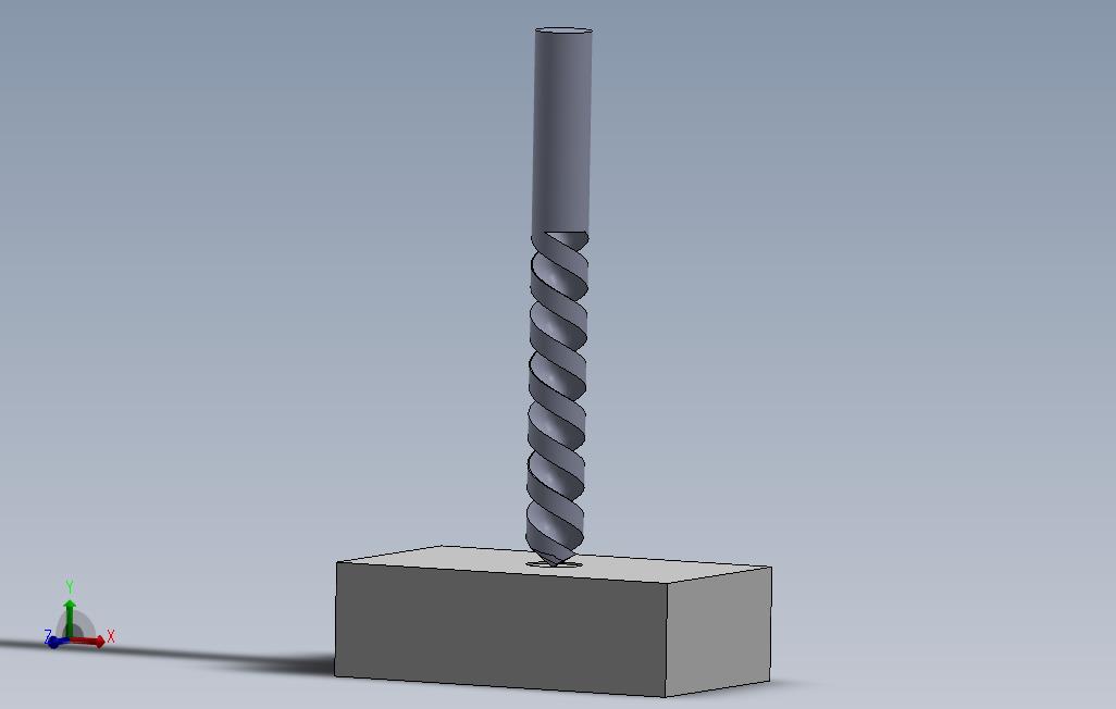 在SolidWorks中钻探动画