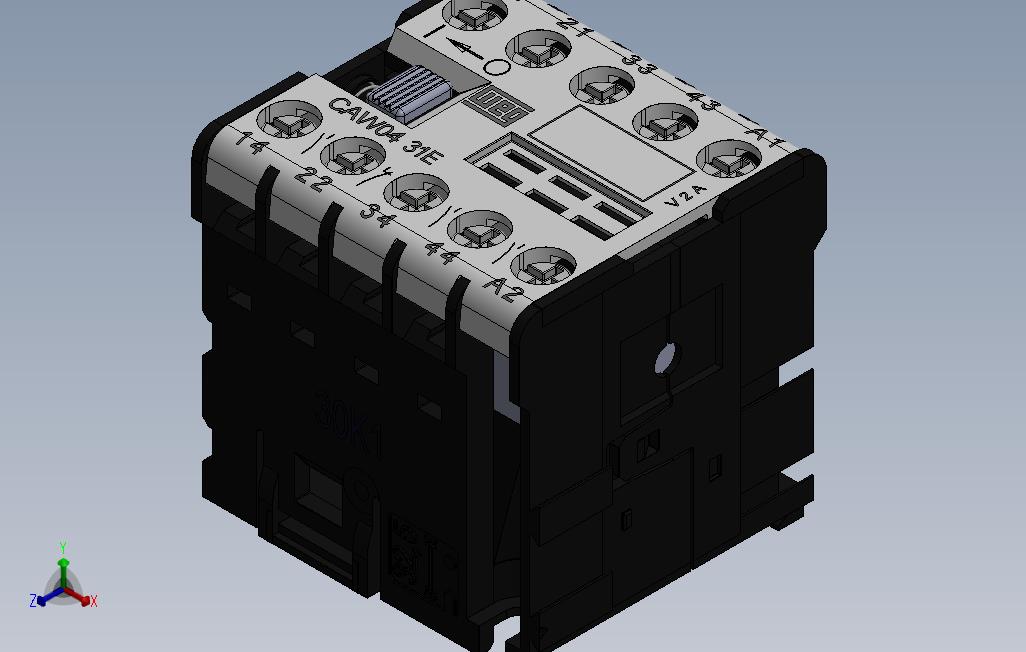 MinicontatorCaw043100D236A24VWEG接触器