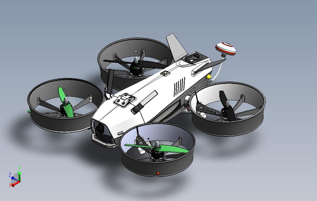 TurbolinxTL3003D印刷Quadcopter