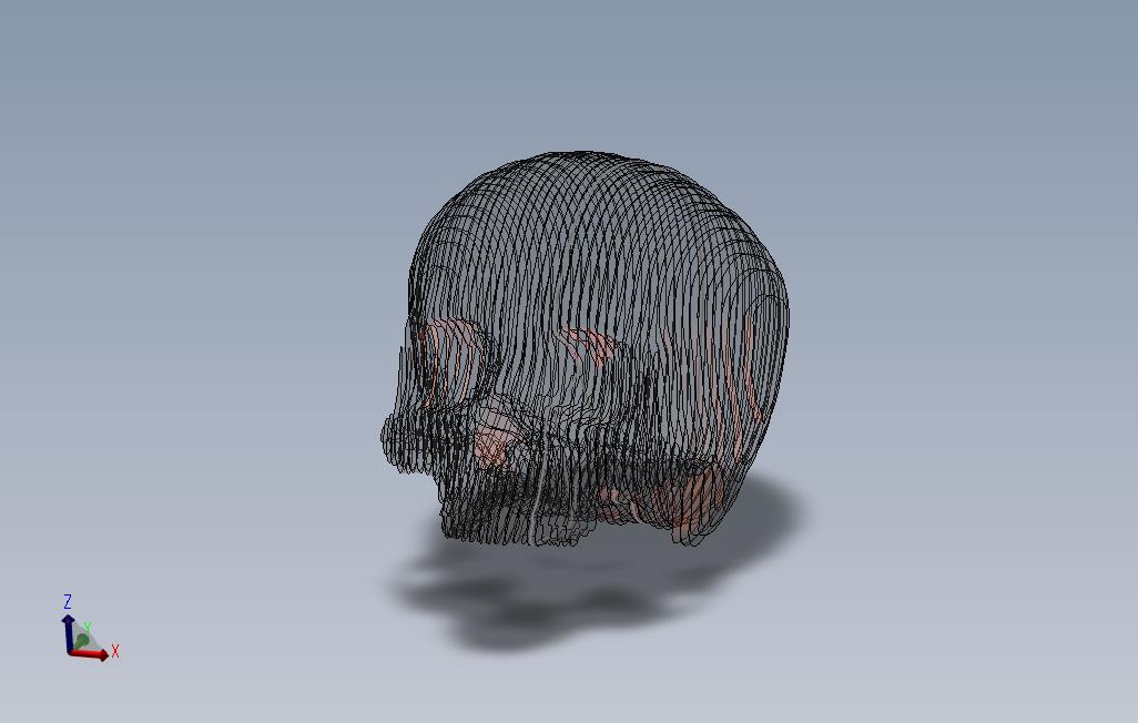 实体零件头骨_skull