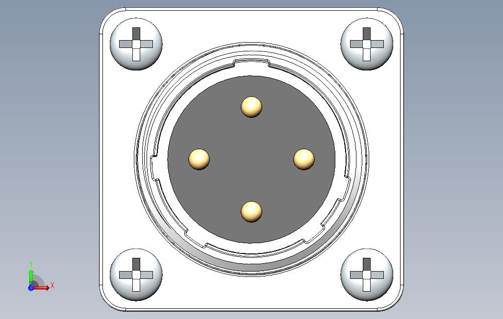 connectorWeiPUWS20J4Z4品 正面视图