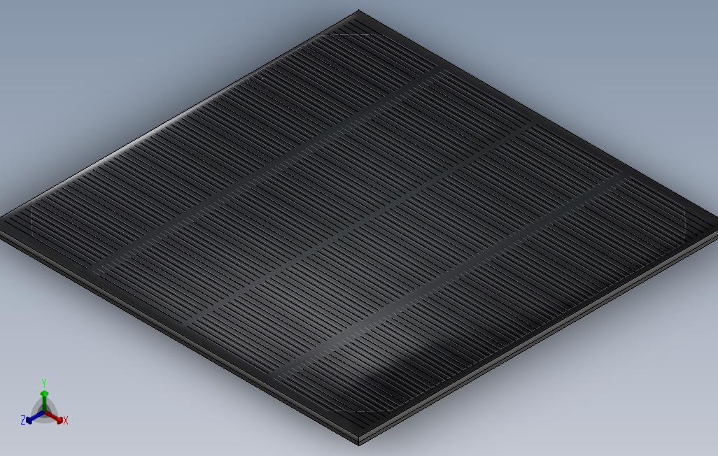 45W太阳能电池板6V720mA单晶环氧涂层165mmx165mm
