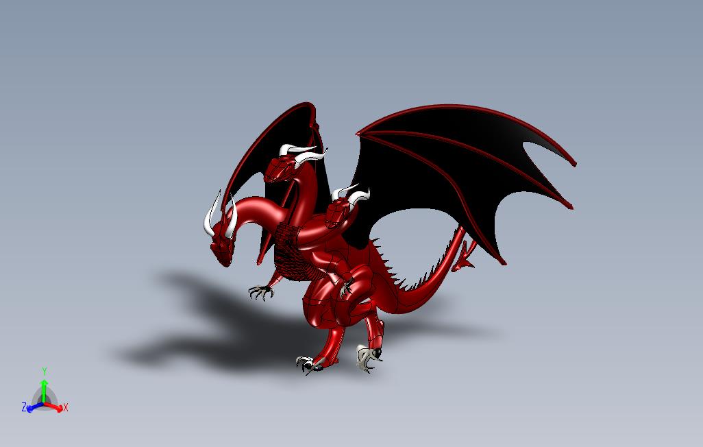3头龙_dragon