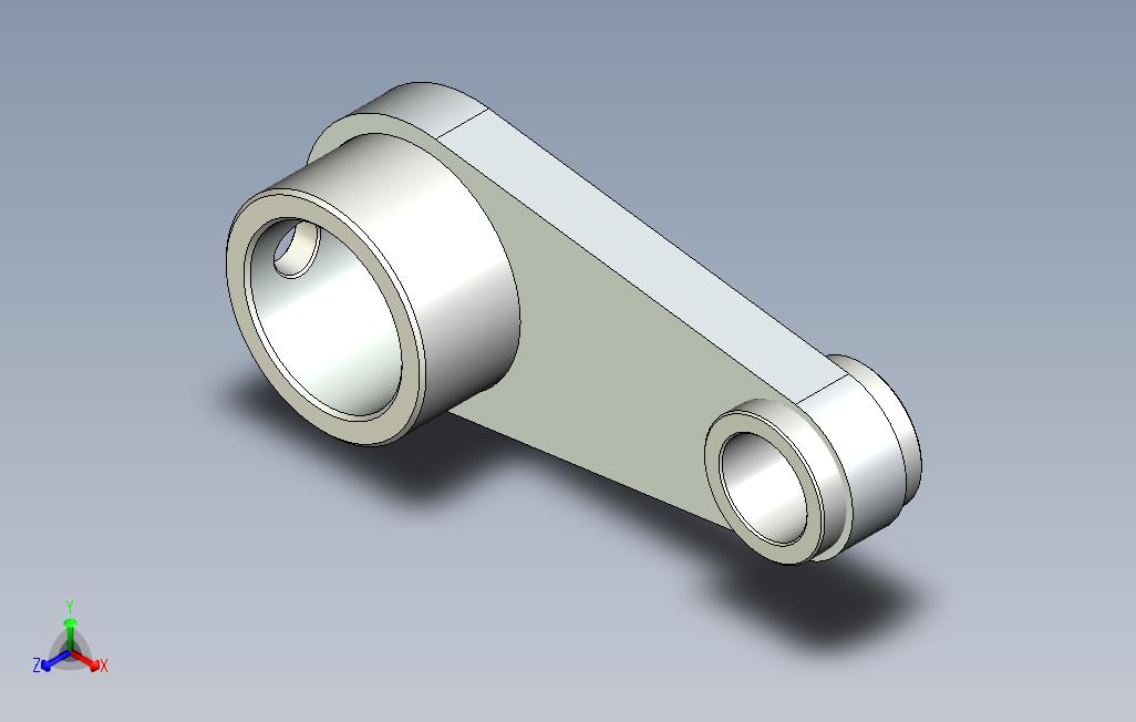 刹车致动臂Freecad
