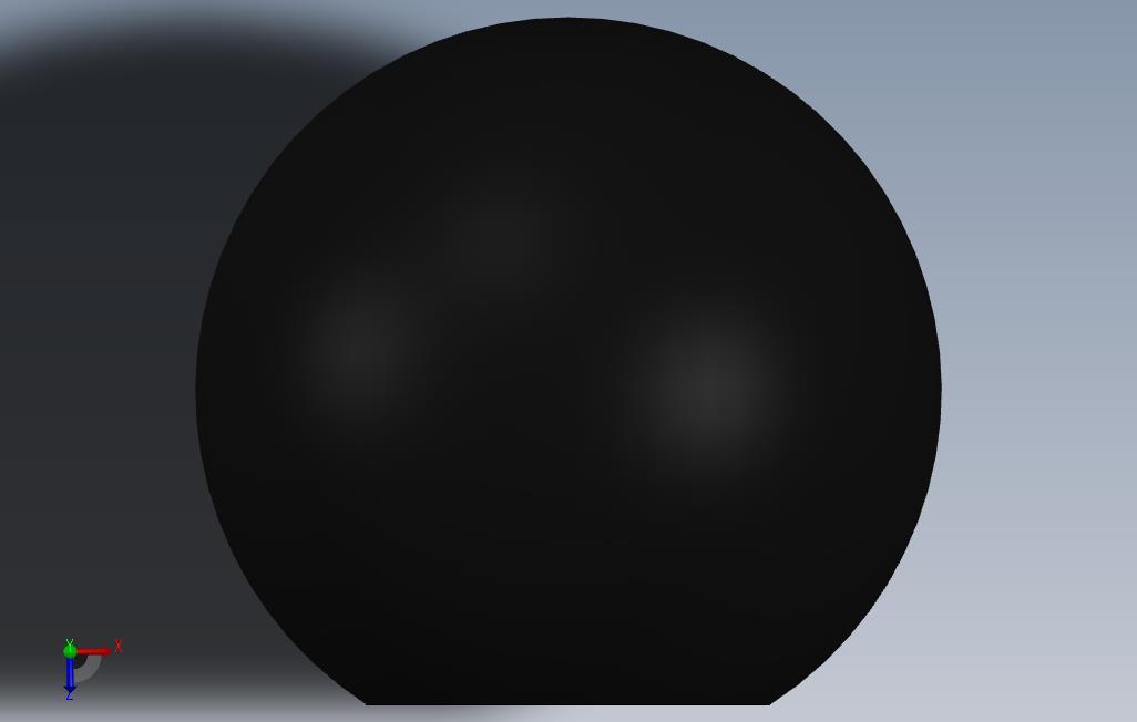 DIN319球旋钮与设计表 俯视图