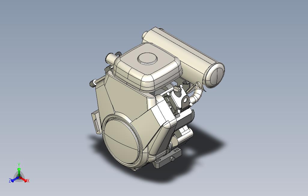 Charda35HPGasline发动机