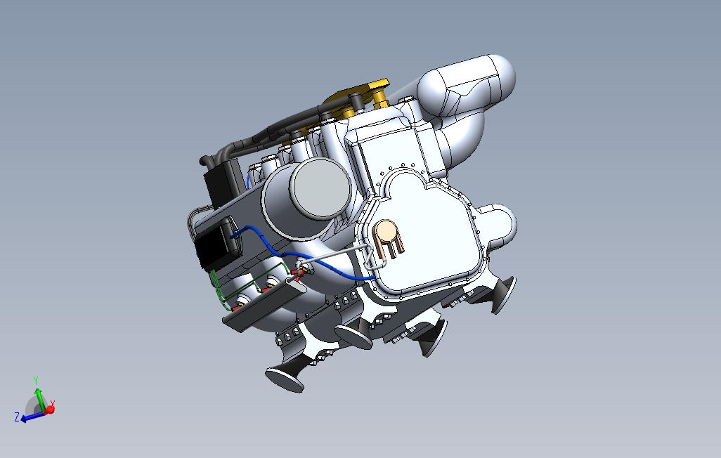 1400CC180HP舷内2循环船用发动机