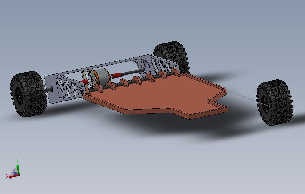 3D可打印RCCarV1
