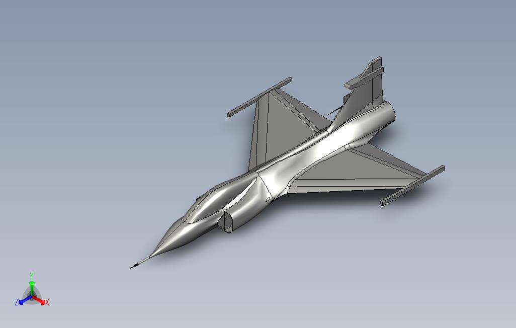 alibre得到gripen尾巴视频5